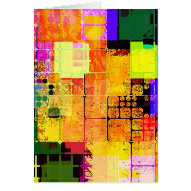 幾何ファンキー色数々のデザイン (正面)