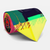 幾何ファンキー色数々のデザイン ネクタイ (ロール)