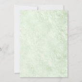 幾何フレーム多肉チャリティガラ 招待状 (裏面)