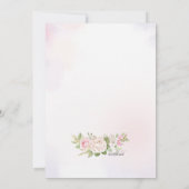 幾何フローラ 案内状 (裏面)