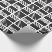 幾何マスの折り返し紙 ラッピングペーパー (角)