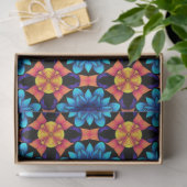 幾何マンダラデザインティッシュペーパー 薄葉紙 (ギフト)