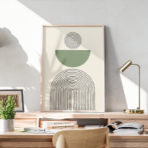 幾何ミニマルコンテンポラリーアーチの芸術