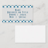 幾何ミニマルデザイン 名刺 (正面/裏面)