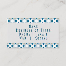 幾何ミニマルデザイン 名刺