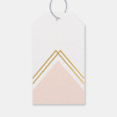 幾何モダンおめでとう ギフトタグ (裏面)