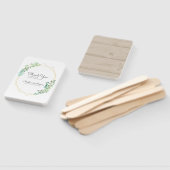 幾何モダンの株結婚ありがとう ハンドファン (組立なし)