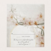 幾何モダンアーチピンクオーキッドフローラBOHO (外部フラット)