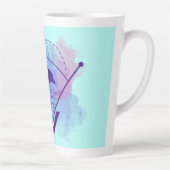 幾何モダンイルカ カフェラテマグ (右)