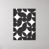 幾何モダンエレガント抽象芸術ミニマリスト キャンバスプリント (正面)