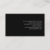 幾何モダンカラフル図形 名刺 (裏面)