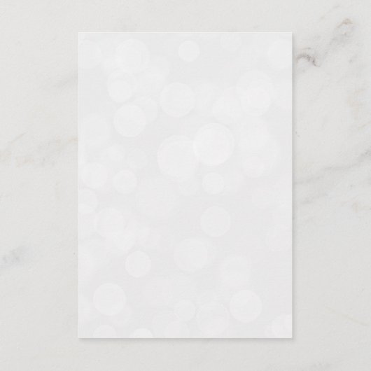 幾何モダングリーンリーウェディングRSVP食事の選択 出欠カード (裏面)