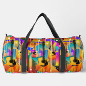 幾何モダンコンテンポラリーギター ダッフルバッグ (正面)