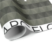 幾何モダンサグラダファミリアバルセロナスカイライン ラッピングペーパー (ロールコーナー)