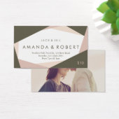 幾何モダンジャックとジルのチケット、バラ (デスク)