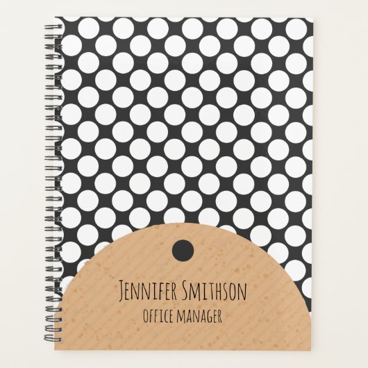 幾何モダンスタイルプランナー プランナー手帳 (正面)