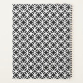 幾何モダンスタイルプランナー プランナー手帳 (裏面)