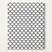 幾何モダンスタイルプランナー プランナー手帳 (裏面)