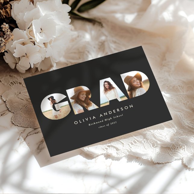 幾何モダンタイポグラフィフォトアーチ卒業 (クリエイターアップロード済み)