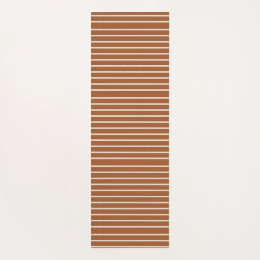 幾何モダンタイポグラフィフォトアーチ卒業 ヨガマット (裏面)