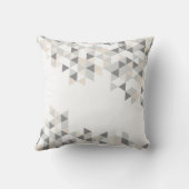 幾何モダンパターンのイラストレーション クッション (裏面)