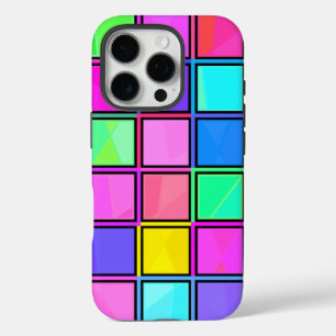 幾何モダンパターンデザイン iPhone 16 PROケース