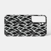 幾何モダンパターン銀河系S22ケース SAMSUNG GALAXYケース (裏面横)