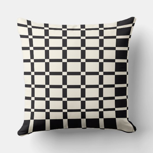 幾何モダンパターン クッション (裏面)