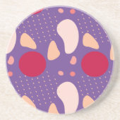 幾何モダンパターン コースター (正面)