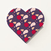 幾何モダンパターン ノートブック (裏面)