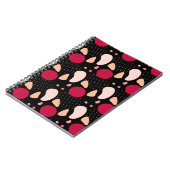 幾何モダンパターン ノートブック (左側)