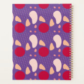 幾何モダンパターン プランナー手帳 (裏面)