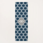 幾何モダンパターン ヨガマット (裏面)