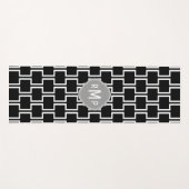 幾何モダンパターン ヨガマット (正面(横))