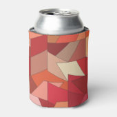 幾何モダンパターン 缶クーラー (缶正面)