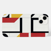 幾何モダンブロックはっきりした Case-Mate iPhoneケース (裏面 (横))