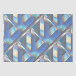 幾何モダンホログラフィックパステルレインボーパーティー 薄葉紙