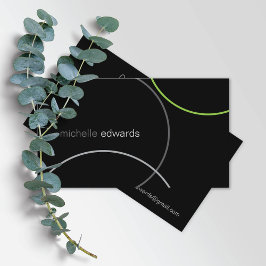 幾何モダンミニマル抽象芸術管理 名刺