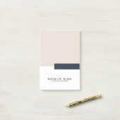 幾何モダンミニマル ポストイット (デスク上)