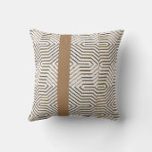 幾何モダンモチーフ クッション (裏面)