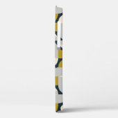 幾何モダンヴィンテージレトロ背景 Case-Mate iPhoneケース (裏面 / 左)