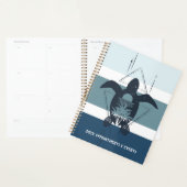 幾何モダン亀パーソナライズされた プランナー手帳 (ディスプレー)