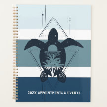 幾何モダン亀パーソナライズされた