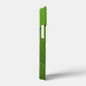 幾何モダン円緑任意のイニシャル Case-Mate iPhoneケース (裏面 / 右)