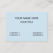 幾何モダン円 名刺 (裏面)