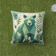 幾何モダン動物装飾用クッション