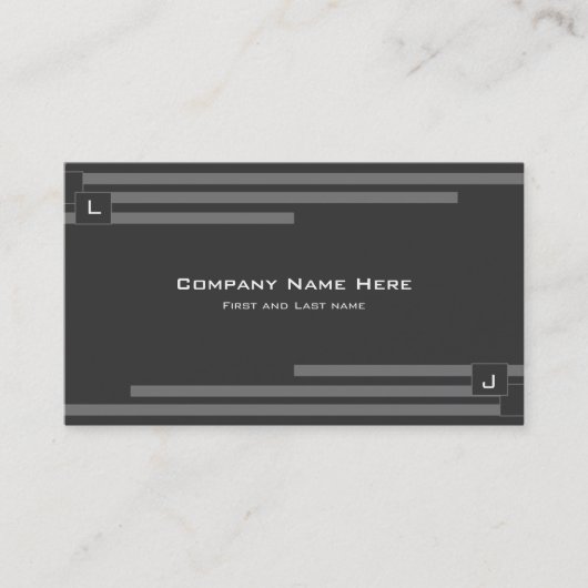 幾何モダン名刺 名刺 (正面)