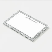 幾何モダン名前をカスタムする ポストイット (アングル)