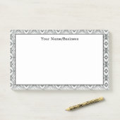 幾何モダン名前をカスタムする ポストイット (デスク)