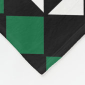 幾何モダン幾何模様 フリースブランケット (角)